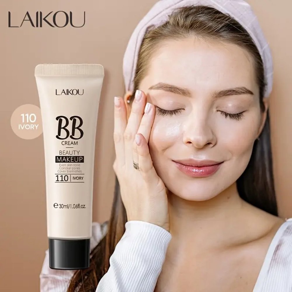 3 for $20 NWT LAIKOU Waterproof BBCream Full CoverageOil Control Concealer Ivory